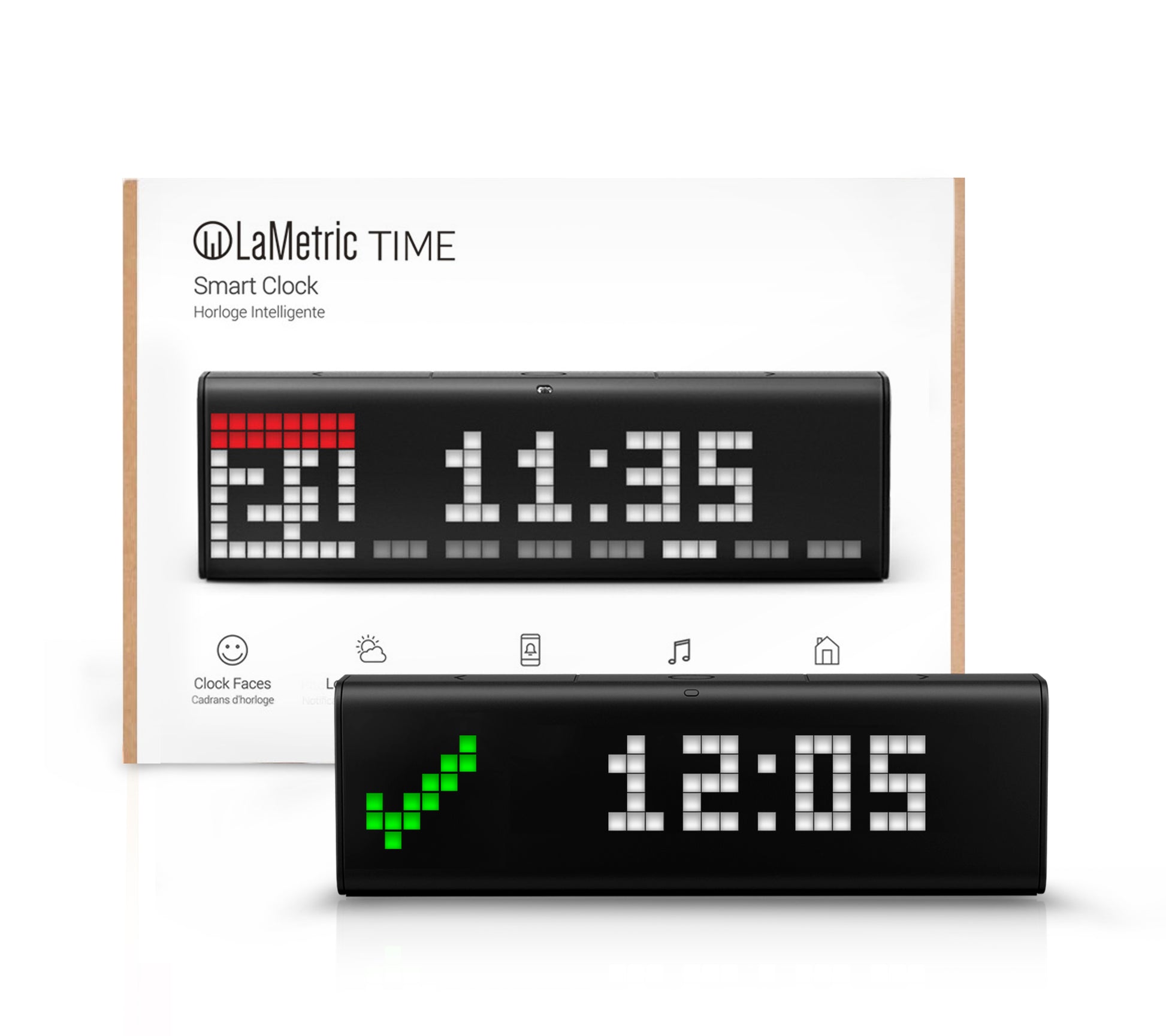 LaMetric Time Smart Home Device With WLAN Configurable Digital Clock  Genuine New